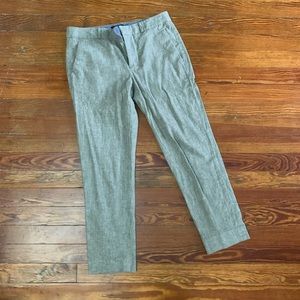 Linen Ankle Pant - Banana Republic